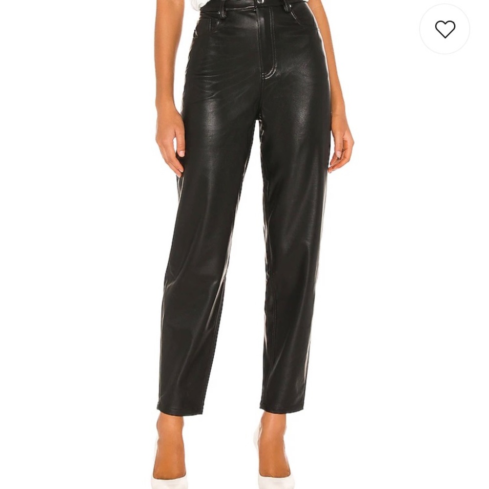 WeWoreWhat Vegan Leather Pants size 24